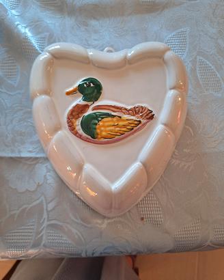 pirofila a cuore con anatra
