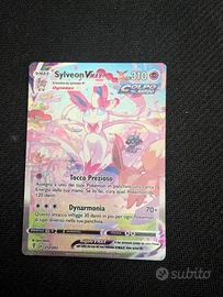 Pokemon Sylveon VMAX evoluzioni eteree