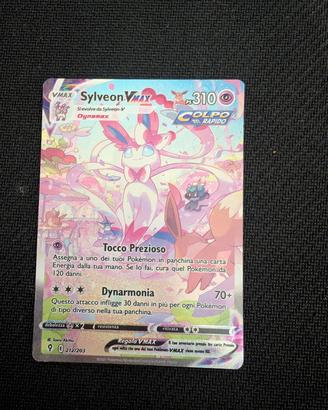 Pokemon Sylveon VMAX evoluzioni eteree