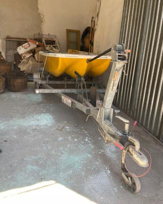 Barca Carrello e Motore