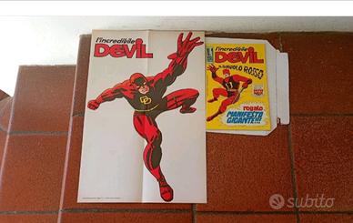 DEVIL N.1 CORNO ANASTATICO CON POSTER ANASTATICO