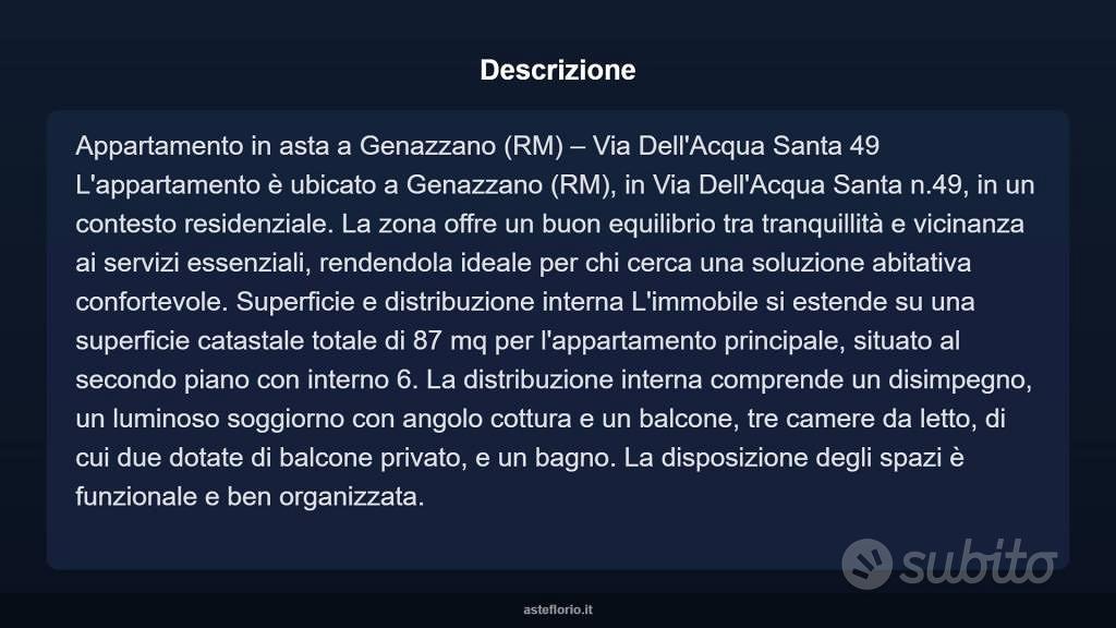 Appartamento – Genazzano, Roma Capitale - Vista 5