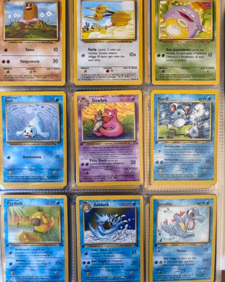 Pokémon – 381 carte di cui  1^ edizioni + album