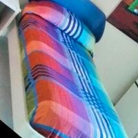 Letto singolo come da foto con rete a doghe