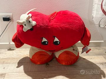 peluche cuore grande