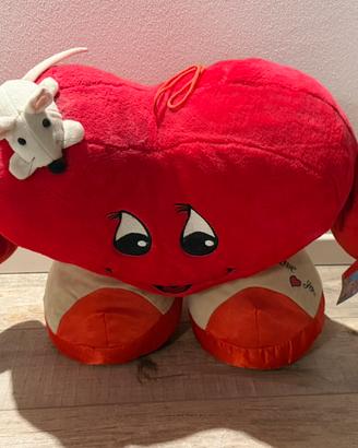 peluche cuore grande
