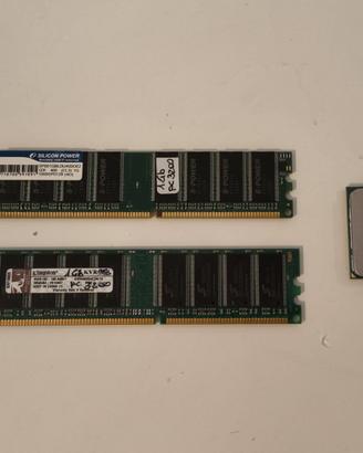 2GB RAM DDR400 + CPU AMD Athlon Dual Core