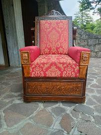 Poltrona Letto Vintage G.Fiori Milano "Sempliciss"