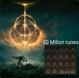 50.000.000 milioni/milion rune Elden ring Ps4/Ps5