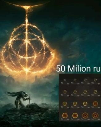 50.000.000 milioni/milion rune Elden ring Ps4/Ps5