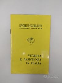 Libretti e materiale promozionale auto d'epoca