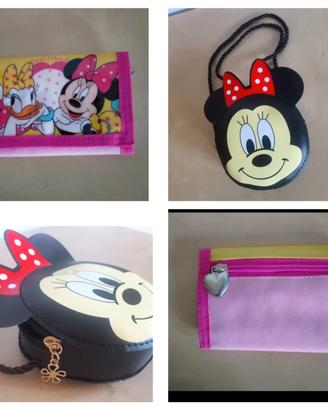 Borsetta e Portafoglio Minnie Bambina 