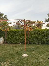 OMBRELLONE IN LEGNO 3X4