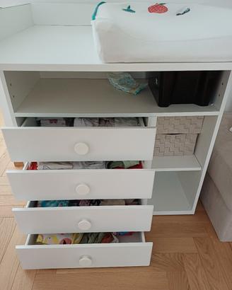 Fasciatoio SMÅSTAD e cuscino VÄDRA