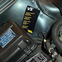 Kit adesivi motore Fiat Uno Turbo i.e.