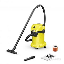 Aspiratore bidone Karcher WD3 con filtro sacchetto