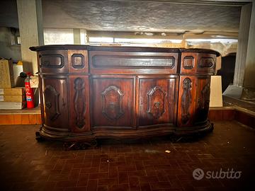 Credenza legno mobile sala angoliera