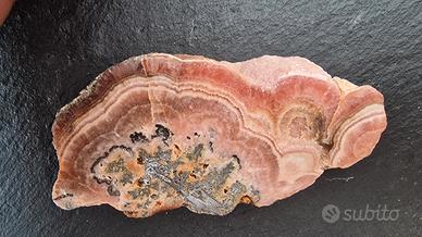 Rodocrosite da collezione naturale levigata