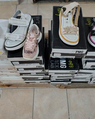 stock scarpe bambino estive