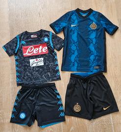 completini Calcio originali Napoli e inter