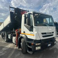 Iveco Stralis 360 ribaltabile e Gru