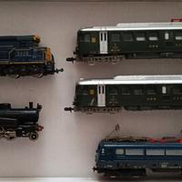 MiniLocomotrici elettriche vintage non funzionanti