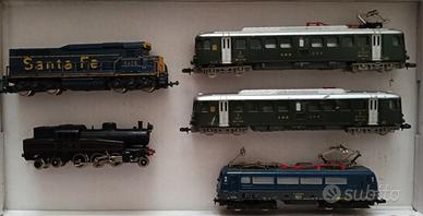 MiniLocomotrici elettriche vintage non funzionanti