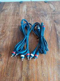 COPPIA CAVI RCA-RCA