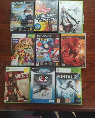Giochi PS 2 e XBOX 360