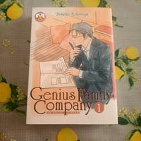 Manga Genius Family Company volume 1 nuovo