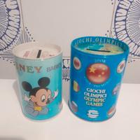 Salvadanai latta da collezione 