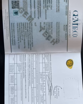 Anello Scorpione Jadé Jewels con certificazione