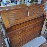 Secretaire Scrivania Scrittoio Mobile con ribalta