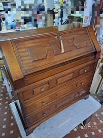 Secretaire Scrivania Scrittoio Mobile con ribalta