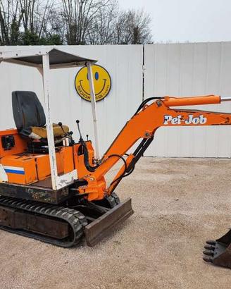 Mini escavatore pel job