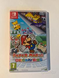 Paper Mario origami king switch