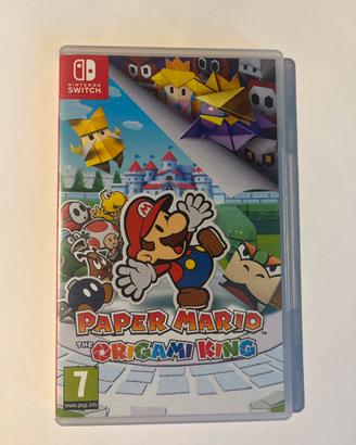 Paper Mario origami king switch