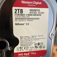 HD Western Digital 2 TB Nasware3.0 WD20EFZX 3,5