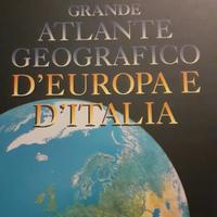 ATLANTE GEOGRAFICO D' EUROPA E D' ITALIA