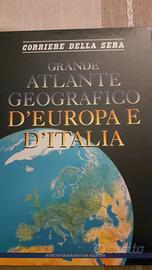 ATLANTE GEOGRAFICO D' EUROPA E D' ITALIA