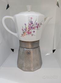 Caffettiera Moka in Alluminio/Ceramica 