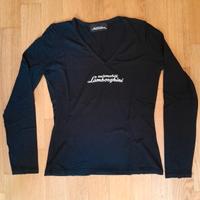 Maglia Automobili Lamborghini donna manica lungha 