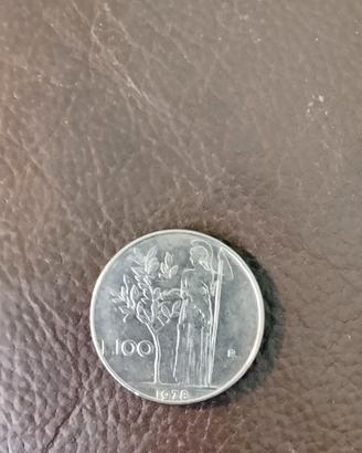 Moneta 100 lire 1978
