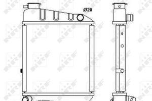 Radiatore Motore Austin Mini 850 - 1000 ARP1105