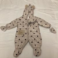 Tutina invernale piumino Brums 3 mesi bimba