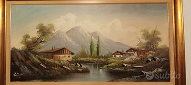 Quadro olio su tela 