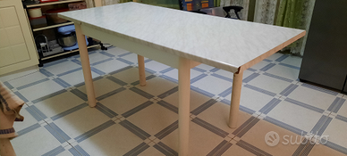 Tavolo in legno 70 x 155 per cucina o soggiorno