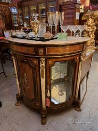 mobile bar Napoleone III in ebano