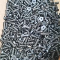 Vite M5x16mm testa svasata nero Inox