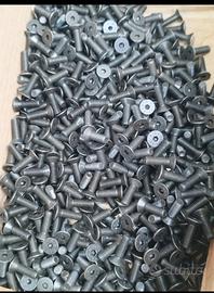 Vite M5x16mm testa svasata nero Inox